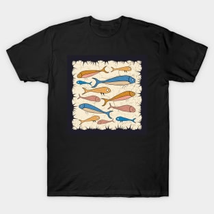 Minoan sea life illustration T-Shirt